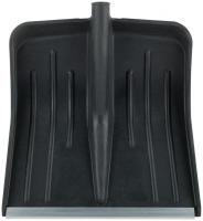 Лопата для уборки снега большая 420х420мм без черенка пластик. 68100