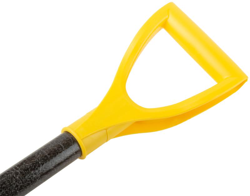 Лопата для уборки снега "Гардения Монблан" 500х375х1340мм стеклопластик. черенок; пластик. 68109