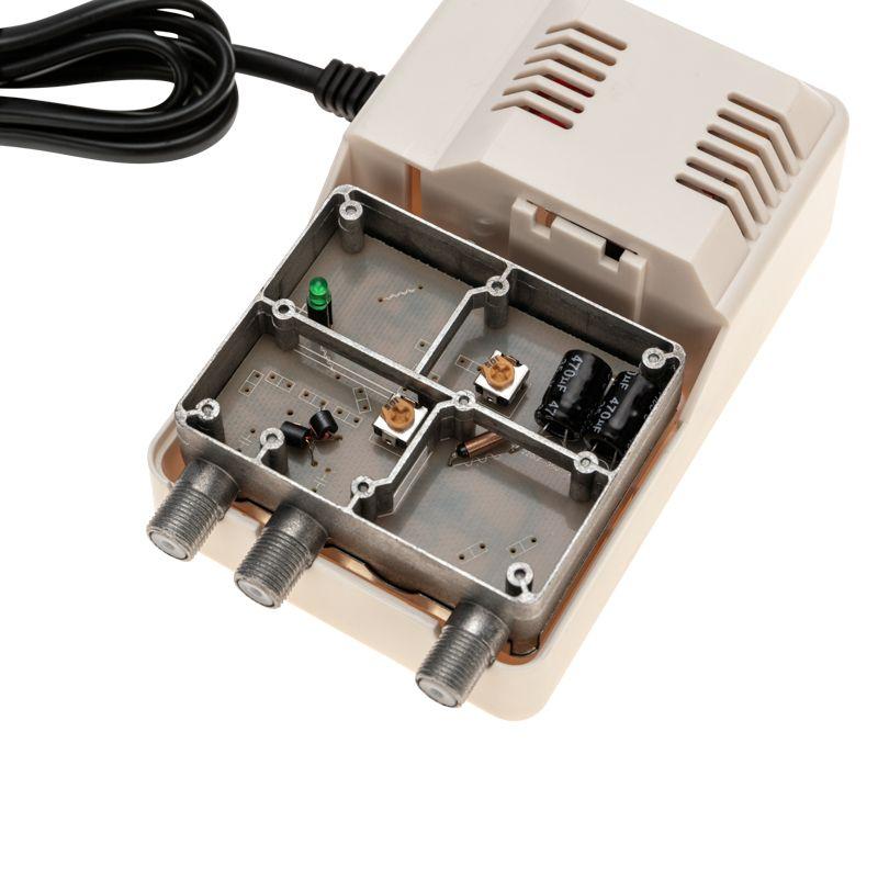 Усилитель антенный ТВ сигнала на 2 выхода RX-200 Rexant 34-0772